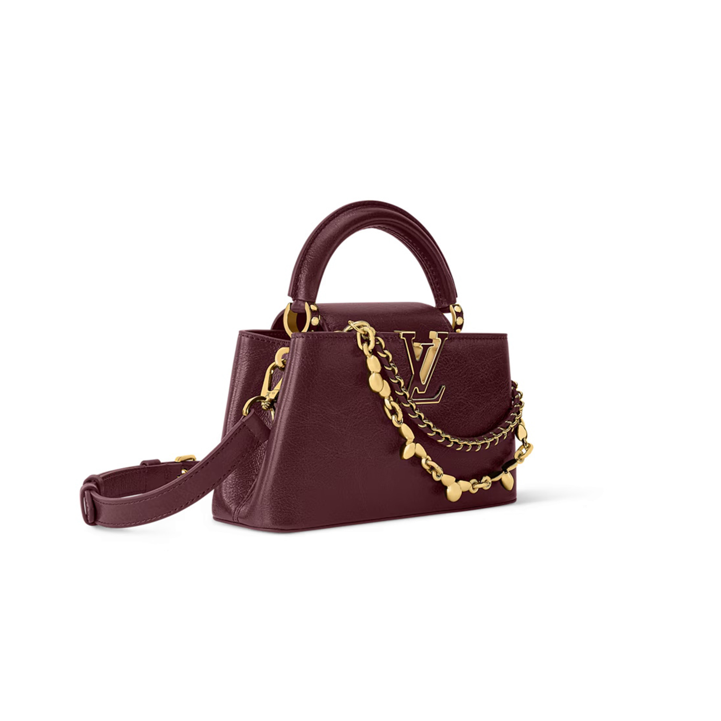 LOUIS VUITTON CAPUCINES EAST-WEST MINI M25473 (22*12*8cm) LOUIS VUITTON CAPUCINES EAST-WEST MINI M25473 (22*12*8cm)